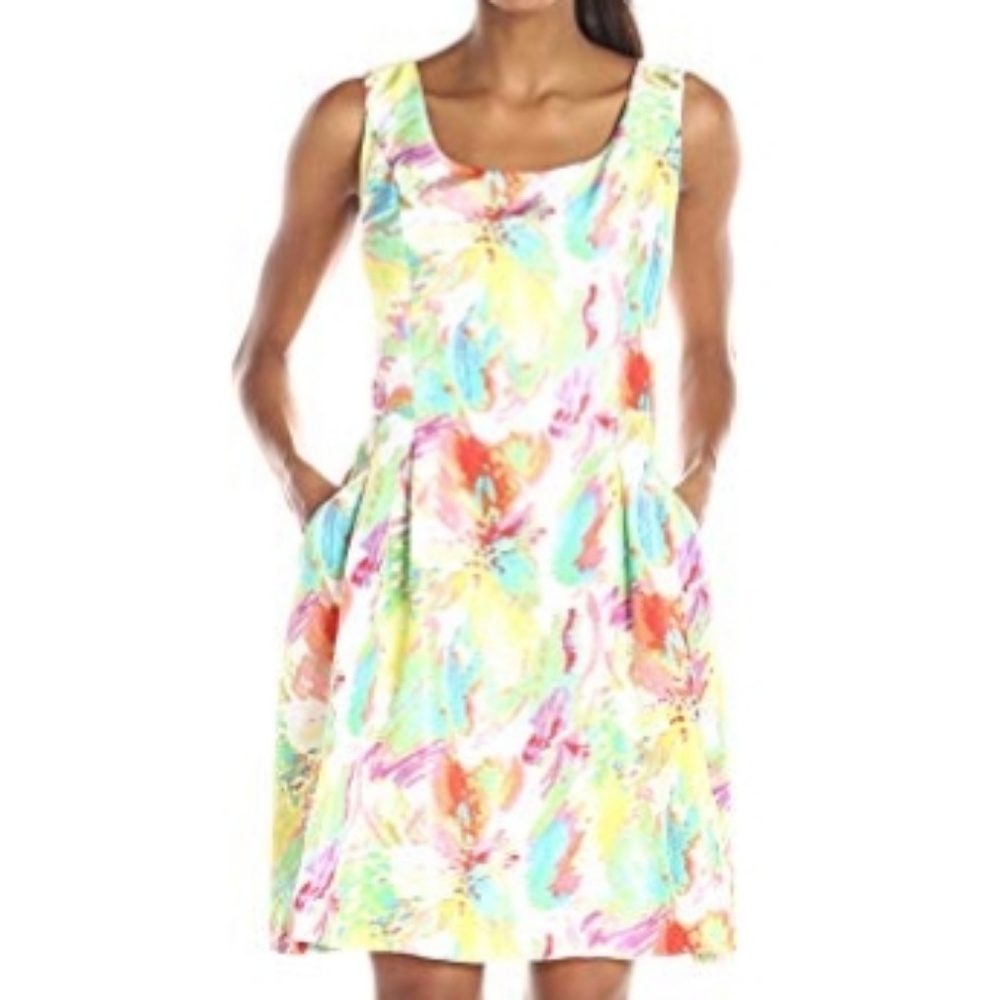 ** Signature by Robbie Bee S/S Shrug Dress Lined